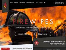 Tablet Screenshot of firewipes.com